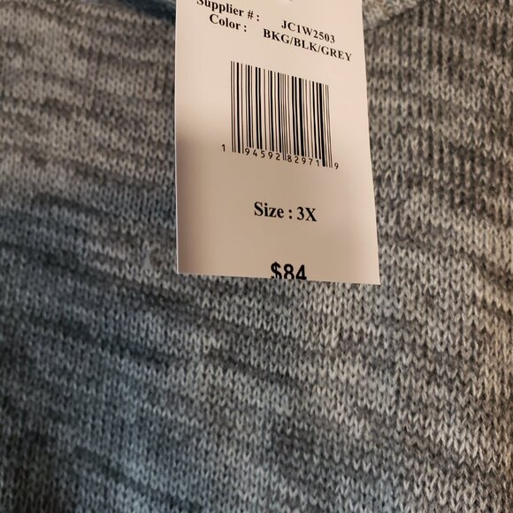 URBAN PIPELINE GRAY AND BLACK LONGSLEEVE HUDI SIZE XXL BLEND COTTON - Picture 2 of 6